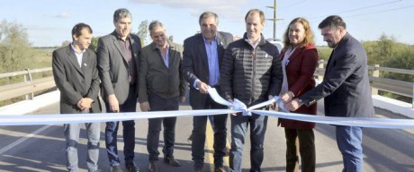 El gobernador inaugur el acceso a San Justo realizado con fondos provinciales