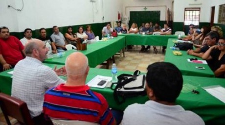 El ministro de Salud se reuni con delegados de ATE en Villaguay