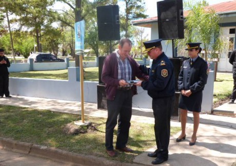 La Jefatura de Polica Departamental Villaguay, hizo entrega de un nuevo Vehculo Policial a la Comisaria