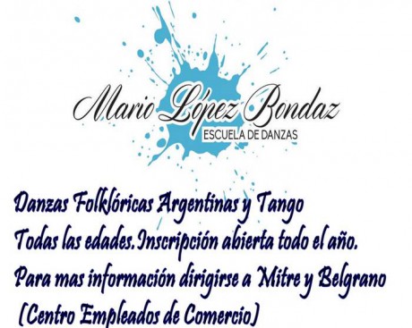 Escuela de Danzas Mario Lpez Bondaz inicia sus actividades el 1 de marzo
