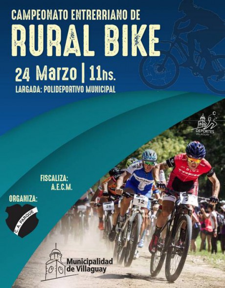 Fin de semana a puro deportes en Villaguay  - Campeonato de ftbol Copa Idelio Gandolfo y Campeonato Entrerriano de Rural Bike