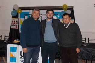 Adrin Palacios, Cristian Prez y Daniel Torales
