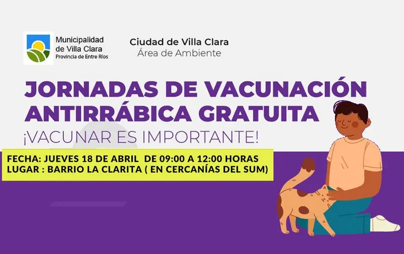 Jornada de vacunacin antirrbica gratuita en Villa Clara