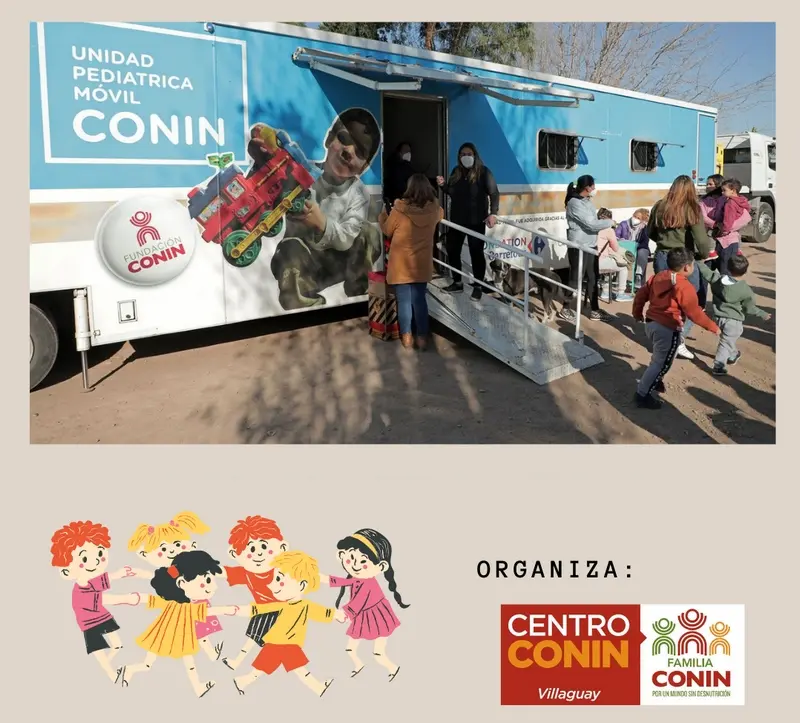 La Unidad Peditrica Mvil de la Fundacin CONIN visitar Villaguay