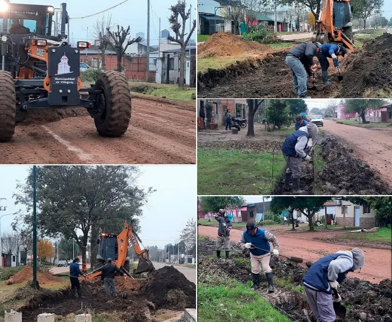 Trabajos de mantenimiento en la ciudad