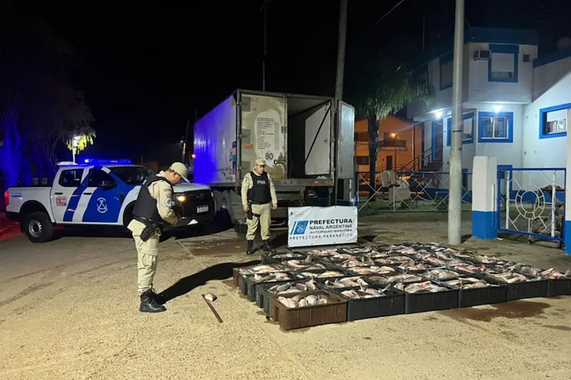 Decomisaron ms de una tonelada de pescados por un valor de cinco millones de pesos
