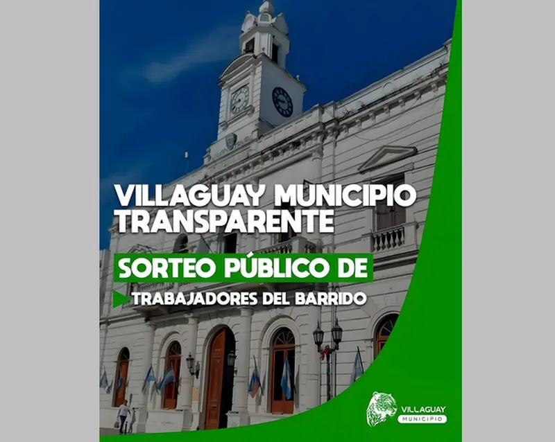 SORTEO PBLICO DE TRABAJADORES DEL BARRIDO