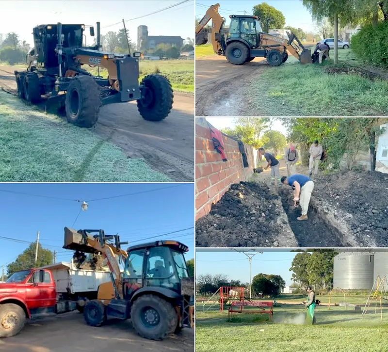 Municipalidad de Villaguay realiza distintos trabajos en la ciudad