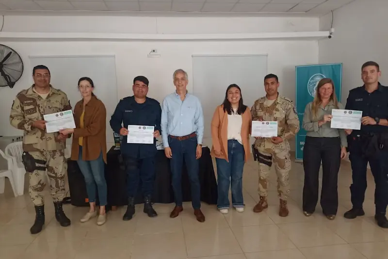 Capacitan a personal policial en control y fiscalizacin de buenas prcticas fitosanitarias