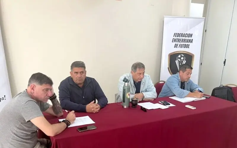 Se reuni la Federacin entrerriana de Ftbol en Villaguay