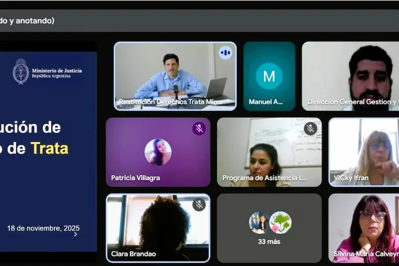 Entre Ros presente en el Encuentro Nacional de Puntos Focales para personas afectadas por el delito de trata
