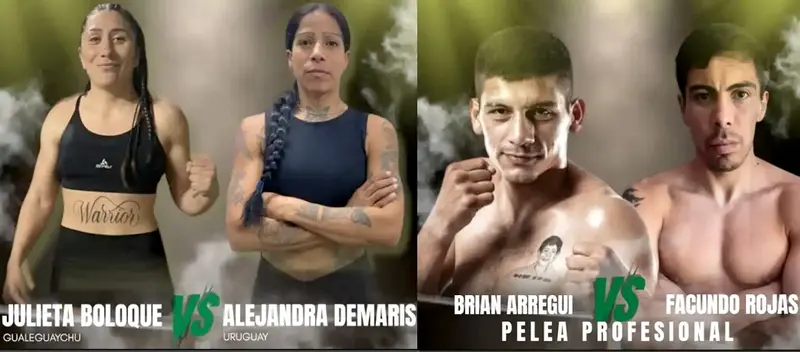 Sarmiento de Gualeguaych prepara su velada de boxeo con el debut de Julieta Boloque y la presencia de Brian Arregui