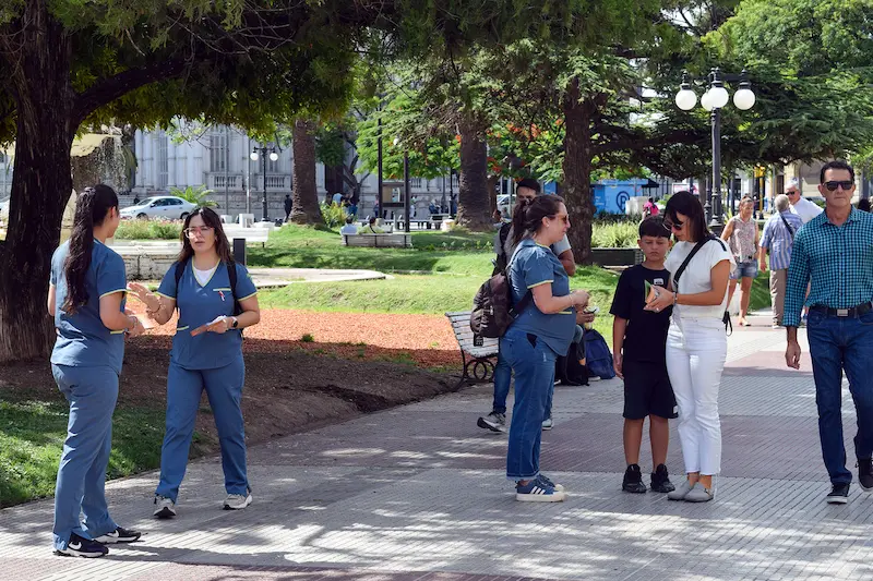 Salud realiz una jornada de concientizacin sobre cncer bucal en Paran