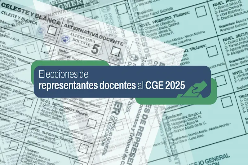 Con la incorporacin de la Boleta nica Papel se desarrollarn las elecciones de representantes docentes en el CGE