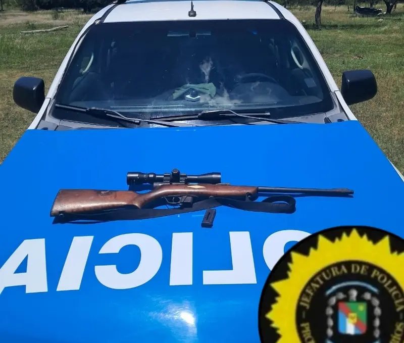 Hubo allanamientos en zona rural 