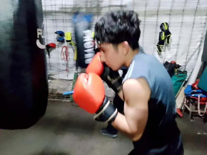 Clases de boxeo con Noguerita Box