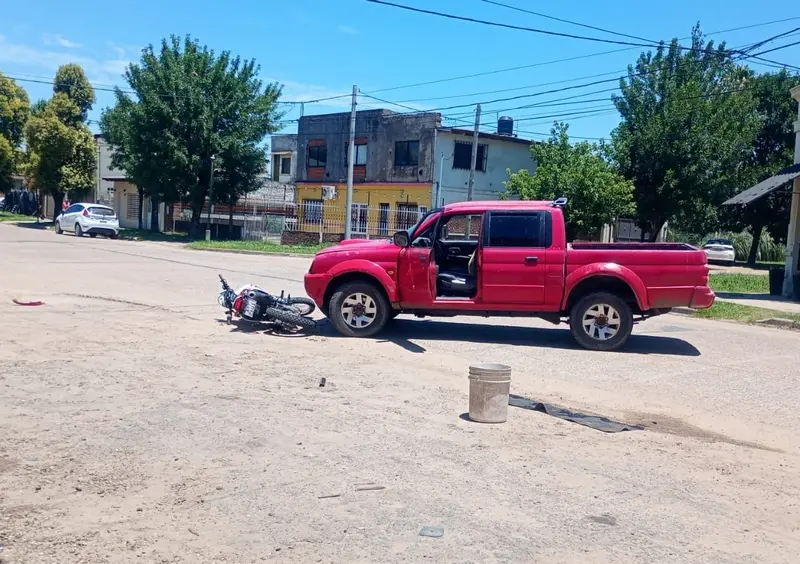 Accidente de tr�nsito: Una mujer fue derivada a Concordia con lesiones graves