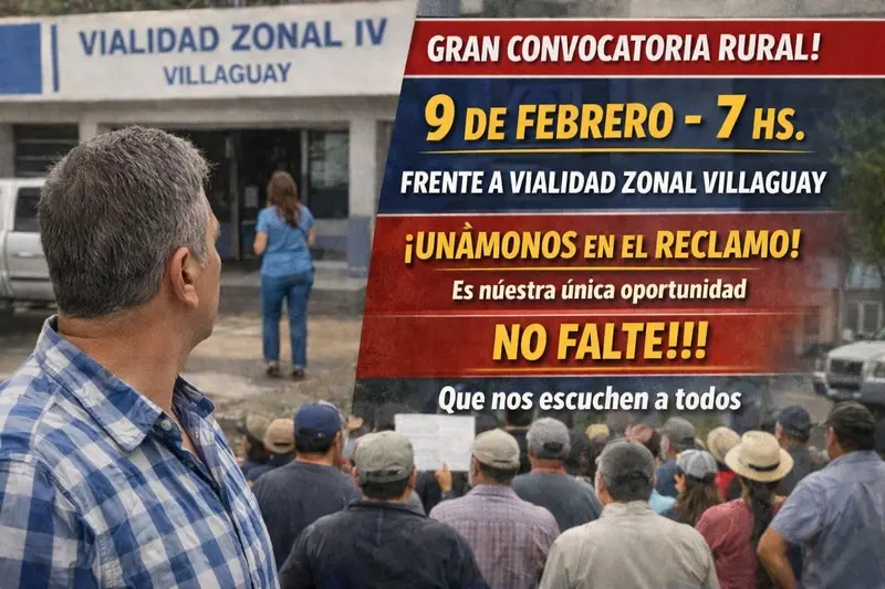 Villaguay se pone de pie: Gran convocatoria rural ante el abandono y la indiferencia