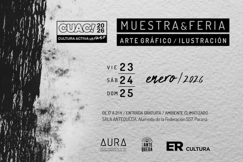 Artistas y emprendedores de la provincia expondr�n en una feria de arte gr�fico e ilustraci�n en AURA  