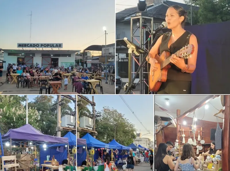 Se vivi� la Feria Gastron�mica en el Mercado Popular