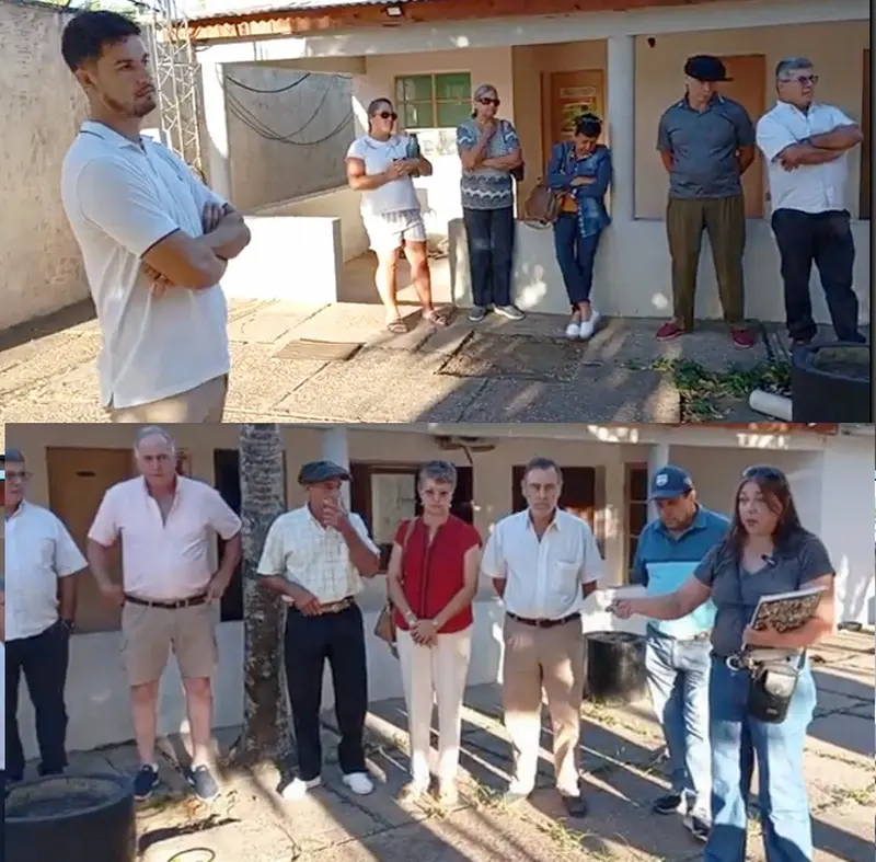 Por Ceferino Azambuyo: Los productores del campo cara a cara con el Jefe de Vialidad Villaguay