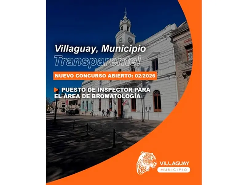 Nuevo concurso abierto de inspector para el �rea bromatologia