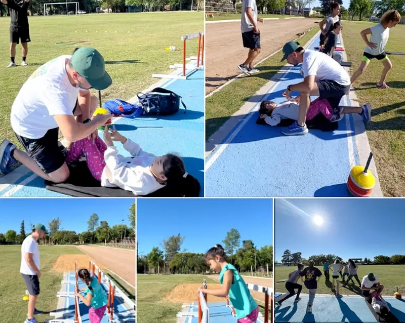 Deporte inclusivo: Iniciaron las clases en el polideportivo municipal