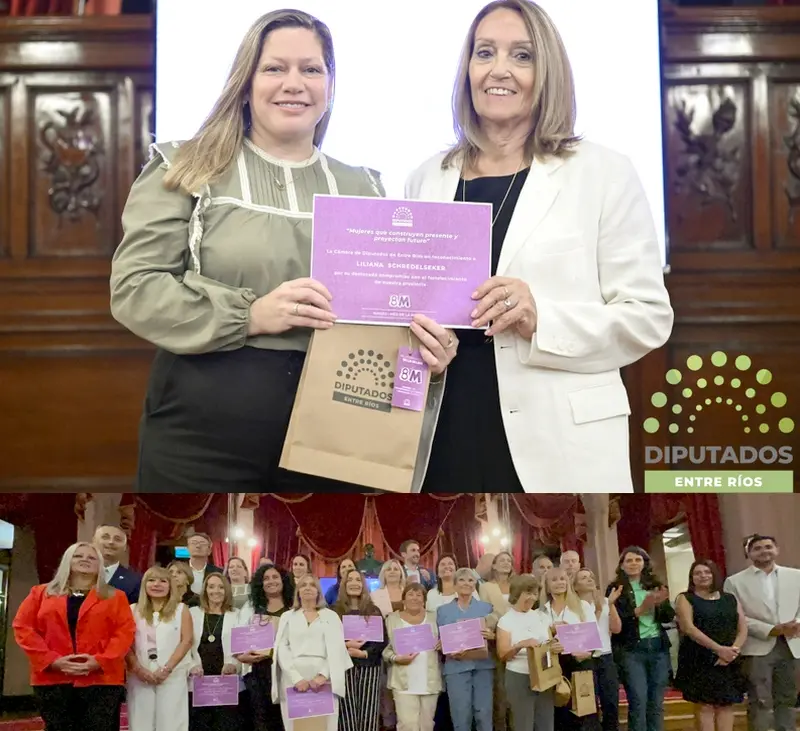 Liliana Schredelseker entre las mujeres destacadas por la c�mara de Diputado