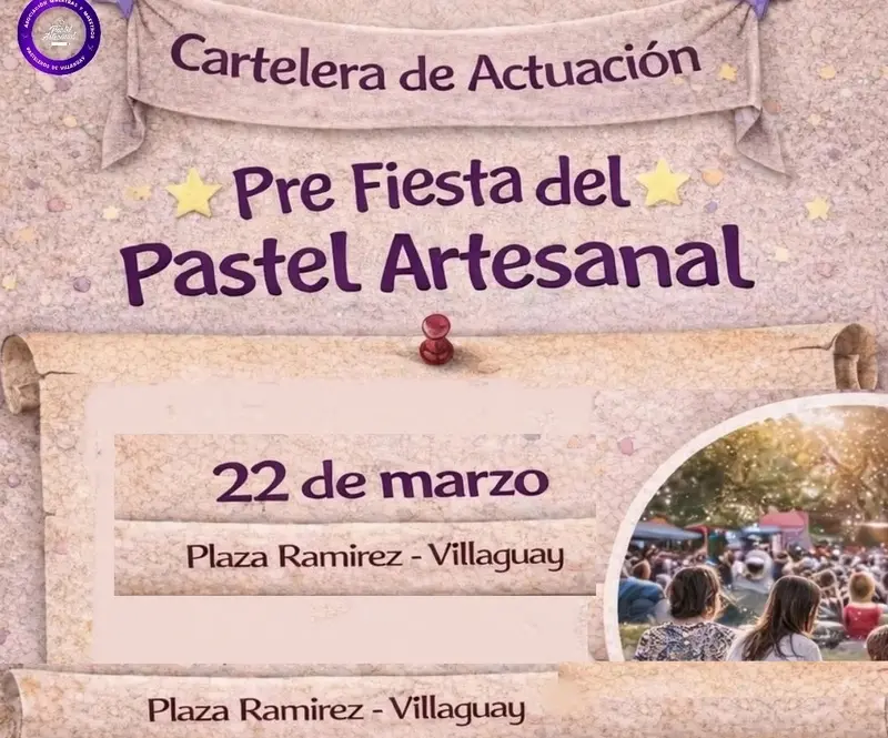 Cartelera confirmada para la Pre Fiesta del Pastel Artesanal