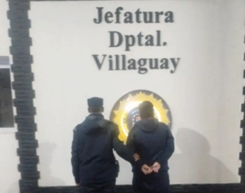 Hombre detenido por da�os