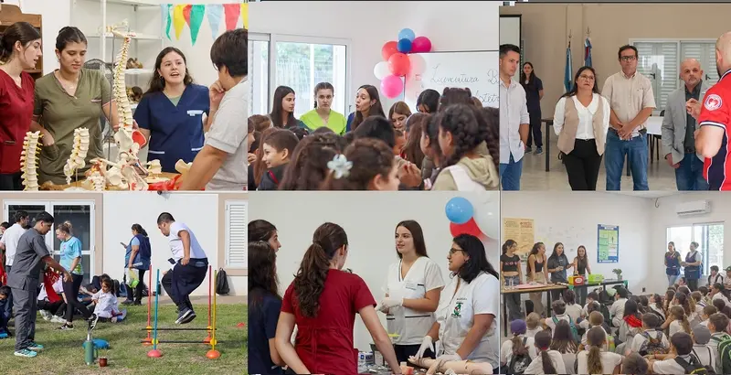 Hist�rico en la sede de la FCS-UNER: M�s de mil personas en la Feria de salud en Villaguay