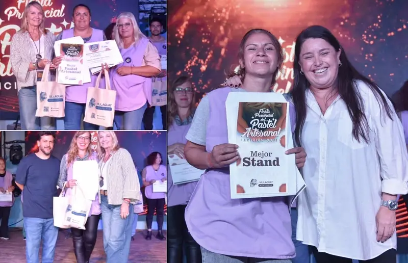 El mejor pastel artesanal 2026 es para Mar�a Bel�n Gonz�lez y el mejor stand para Mar�a Jos� Silva