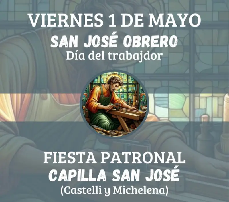 Misa del trabajador en capilla San Jos� 