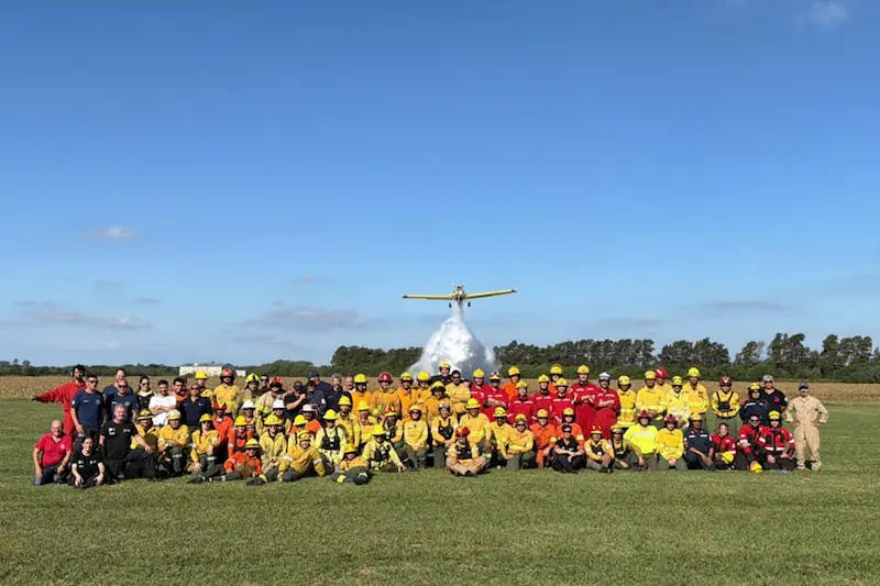 Entre R�os fortalece la respuesta ante incendios forestales con capacitaci�n en combate a�reo