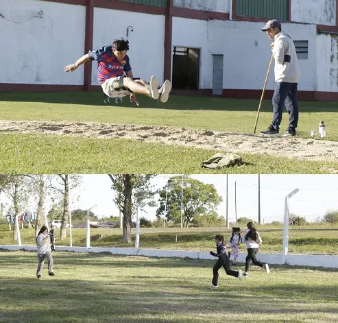 Gran Jornada de Atletismo en Villa Dom�nguez
