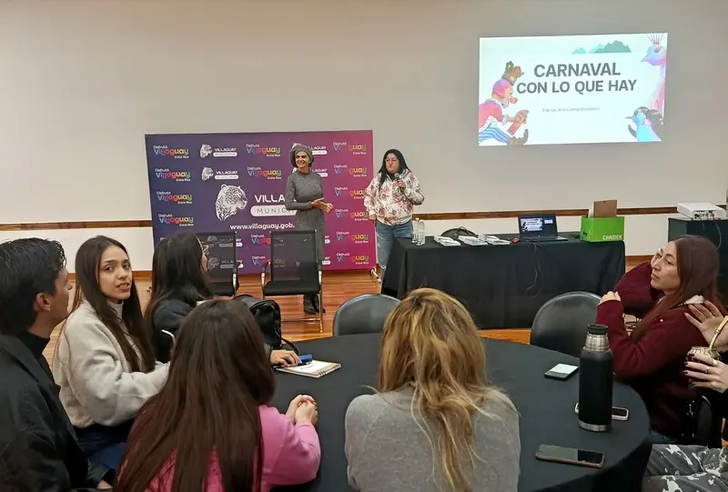 Capacitaci�n Carnaval con lo que hay