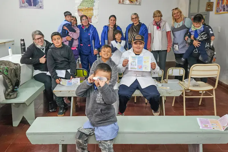El centro de salud Brazo Largo realiz� acciones de prevenci�n y vacunaci�n en una escuela de Villa Paranacito