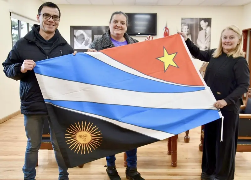 La Vicepresidente Municipal, Dra. Diana Baccaro, recibi� a directivos de la Escuela Secundaria N�18 Prof. Raquel Garc�a