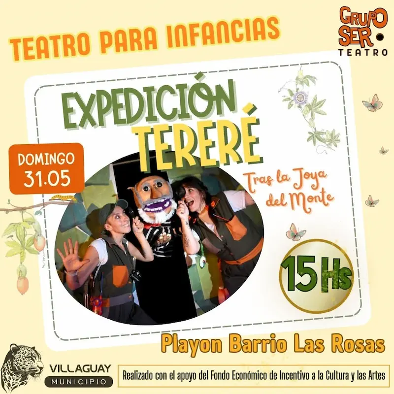 EXPEDICI�N TERER�: Tras la joya del monte se presentar� en barrio Las Rosas 