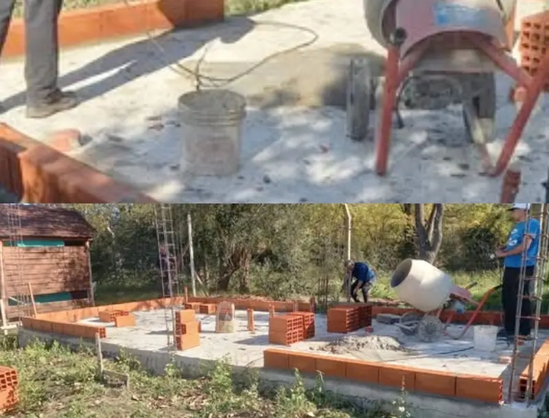 Trabajos en nuestro Camping del Sindicato de Obreros y Empleados Municipales de Villaguay