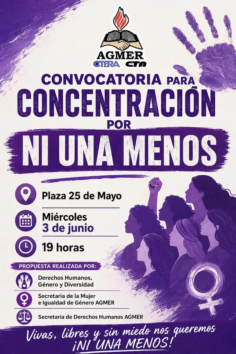 Derechos Humanos Genero Diversidad convoca a participar de las actividades