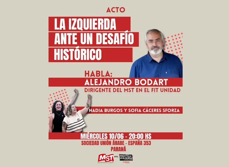 Alejandro Bodart dijo que la izquierda tiene el desaf�o de prepararse para gobernar