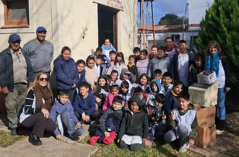 Alumnos y docentes de 3.� grado de la escuela N�84 visitaron la Planta de Agua Potable de Villa Clara
