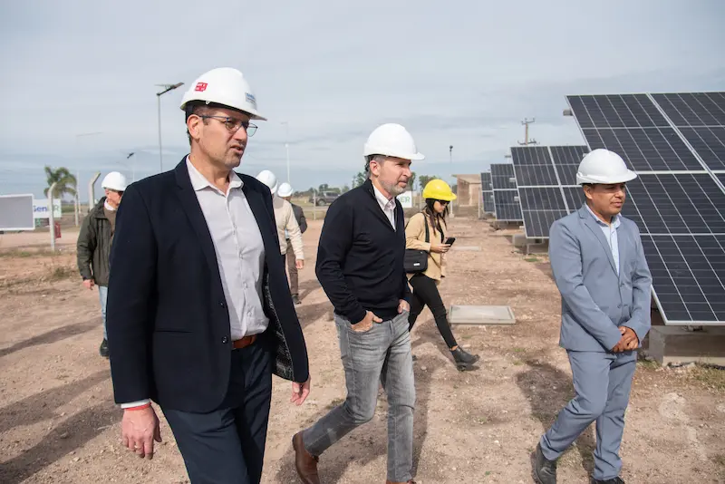 Frigerio inaugur� en Arroyo Bar� un parque solar con una inversi�n de 600 millones de pesos