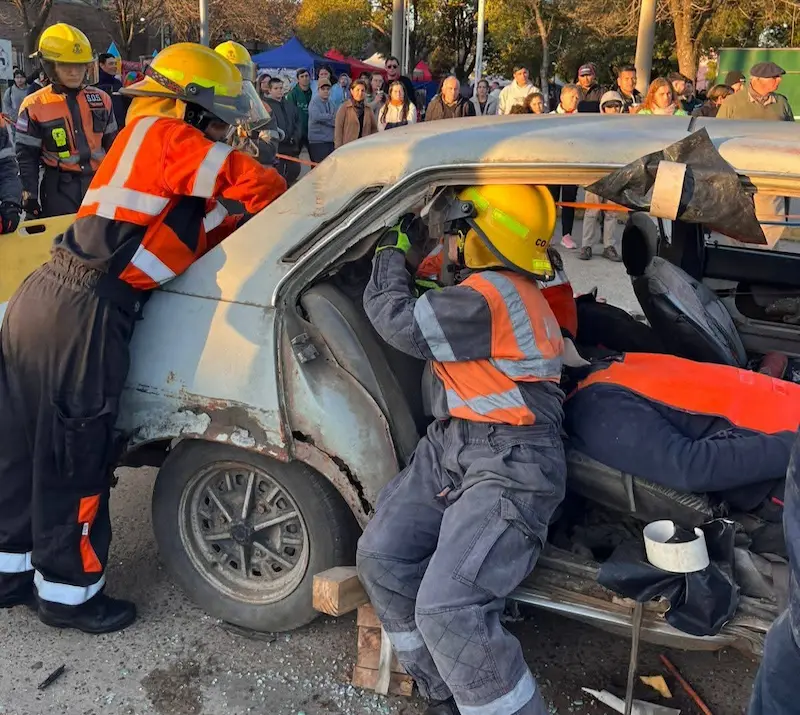 Bomberos Voluntarios de Villaguay agradecen la solidaridad en la movida Todos por Agust�n