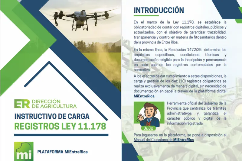 Est�n disponibles para consulta los registros p�blicos de personas habilitadas para el uso y manejo de fitosanitarios