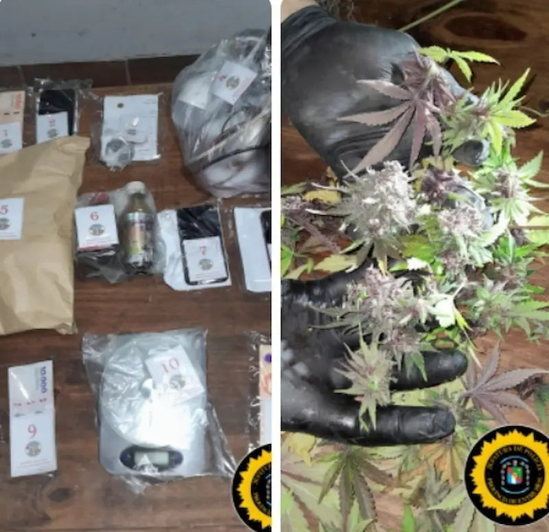Detuvieron un hombre en allanamiento por narcomenudeo y secuestraron estupefacientes