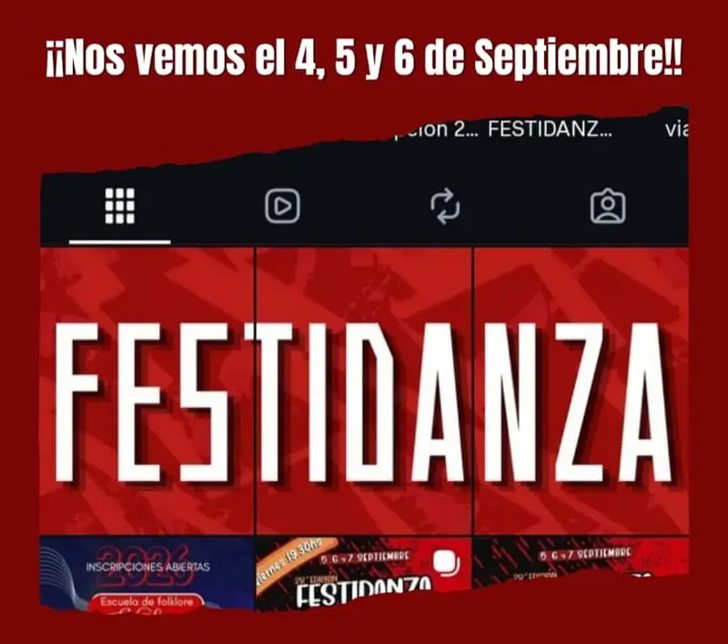 Escuela de Folklore El Sauce prepara el Festidanza 2026