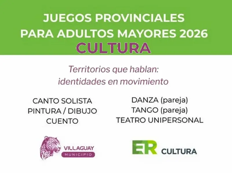 Juegos Provinciales Culturales para Adultos Mayores