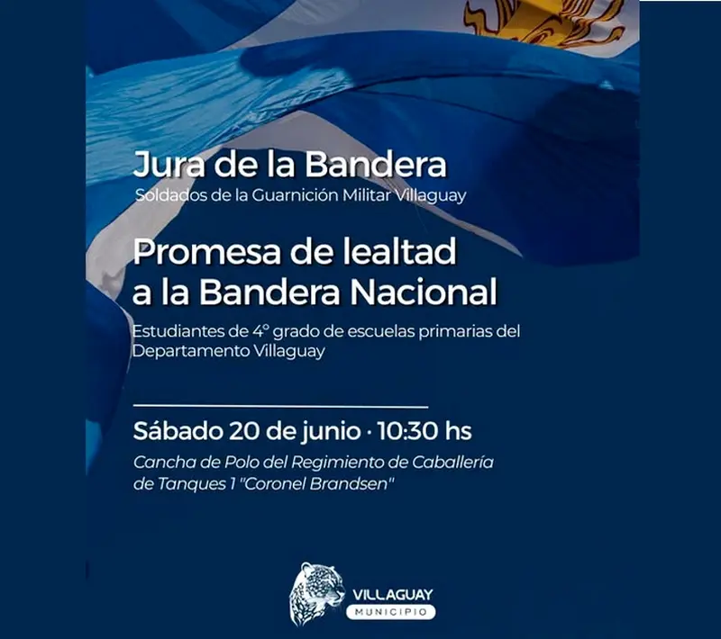 Acto Oficial por el D�a de la Bandera